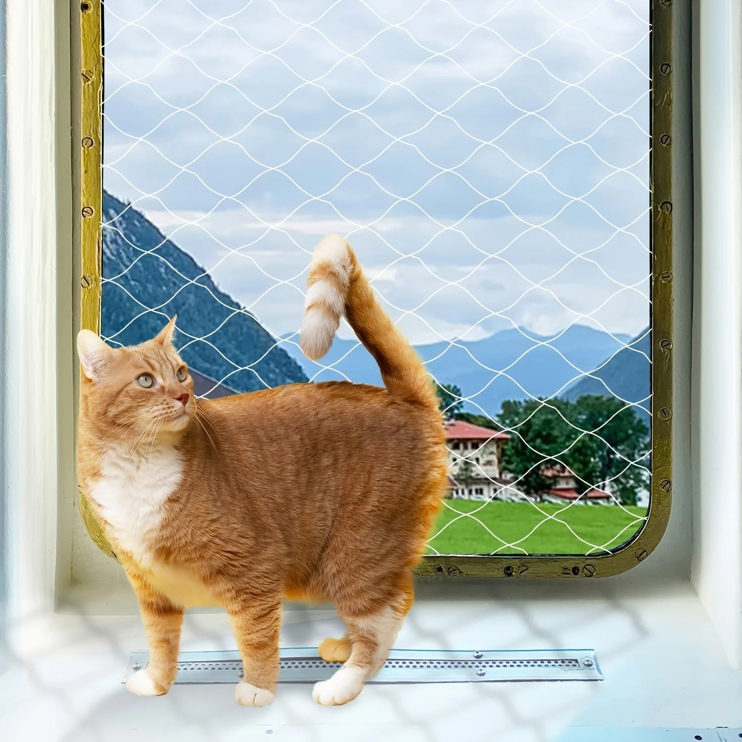 Cat Safety Net - Prevents Pet Falls and Escapes