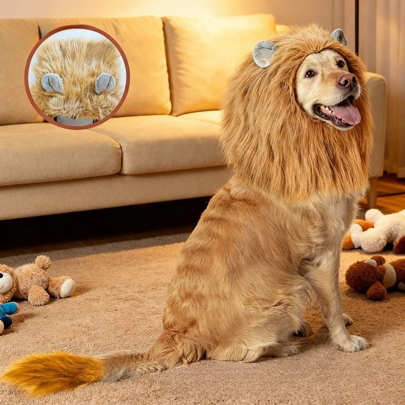 Dog Cosplay Clothes Lion
